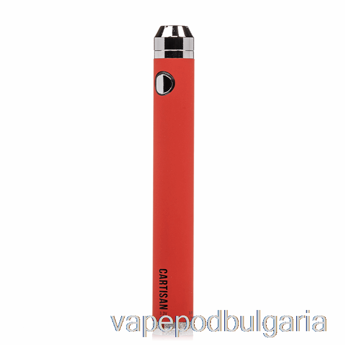 Vape Bulgaria Cartisan Ego Spinner Twist 1300 510 батерия червена